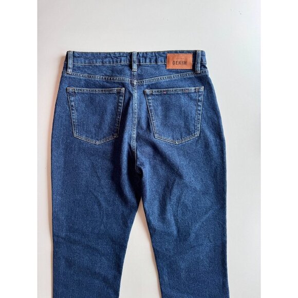 SEZANE Slim Parfait Dark Blue High Rise Skinny Ankle Jeans, Size 30 - Picture 7 of 14